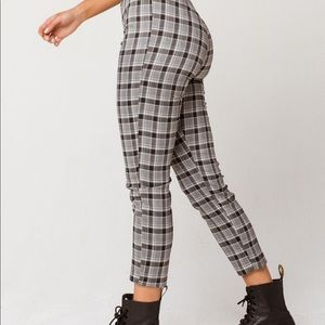 plaid trousers